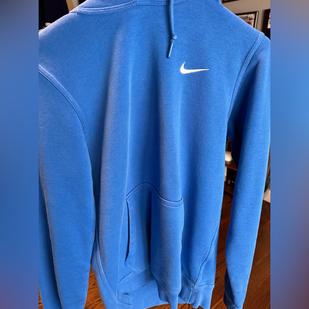 Men Blue Nike Hoodie